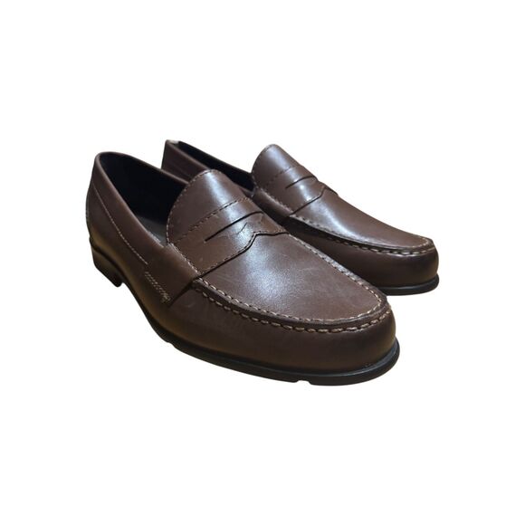 Rockport Classic Penny Loafer Men’s Dark Brown  Size 9M - Picture 1 of 9